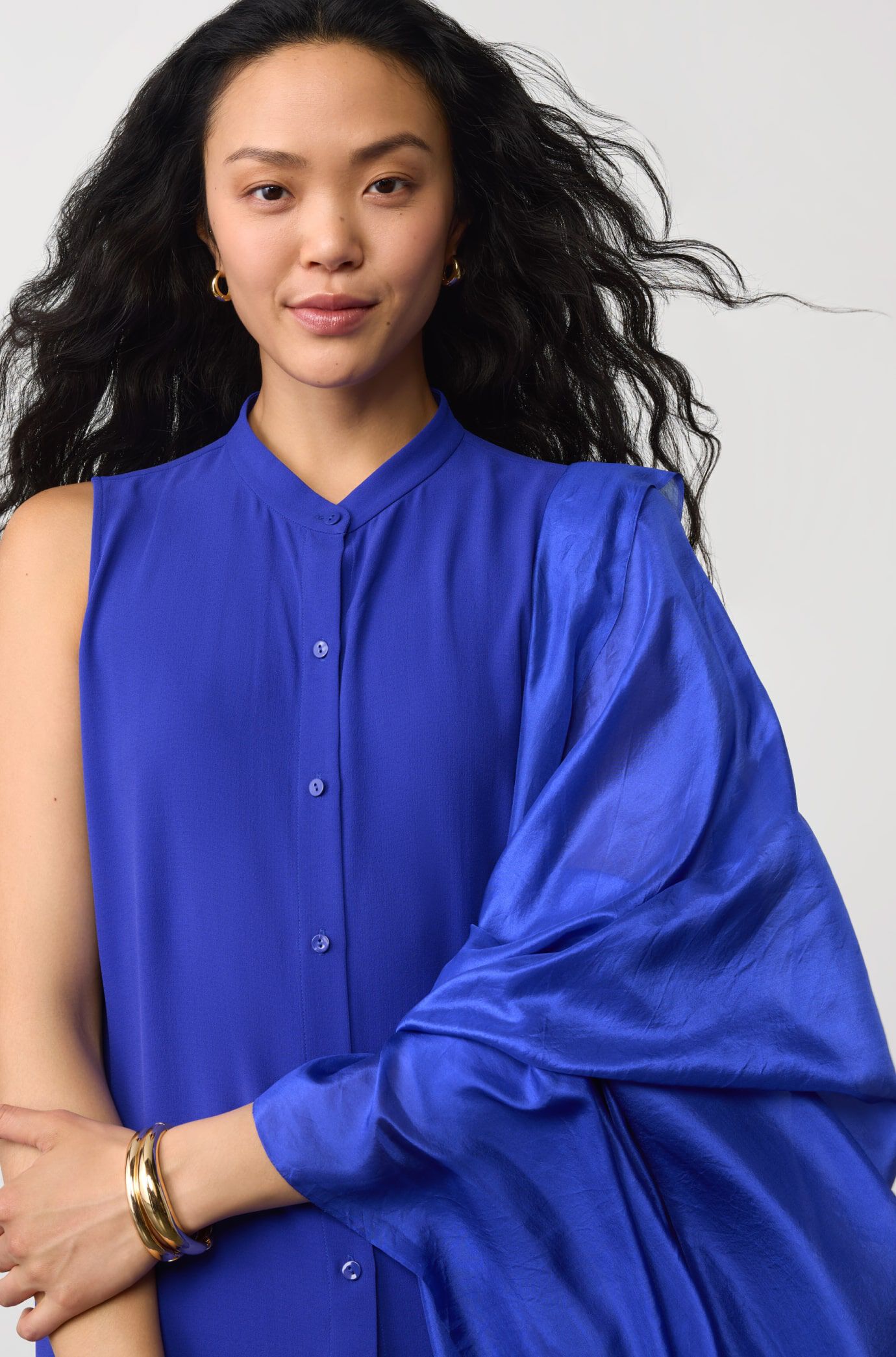 Washed Transitional Silk Parachute Scarf