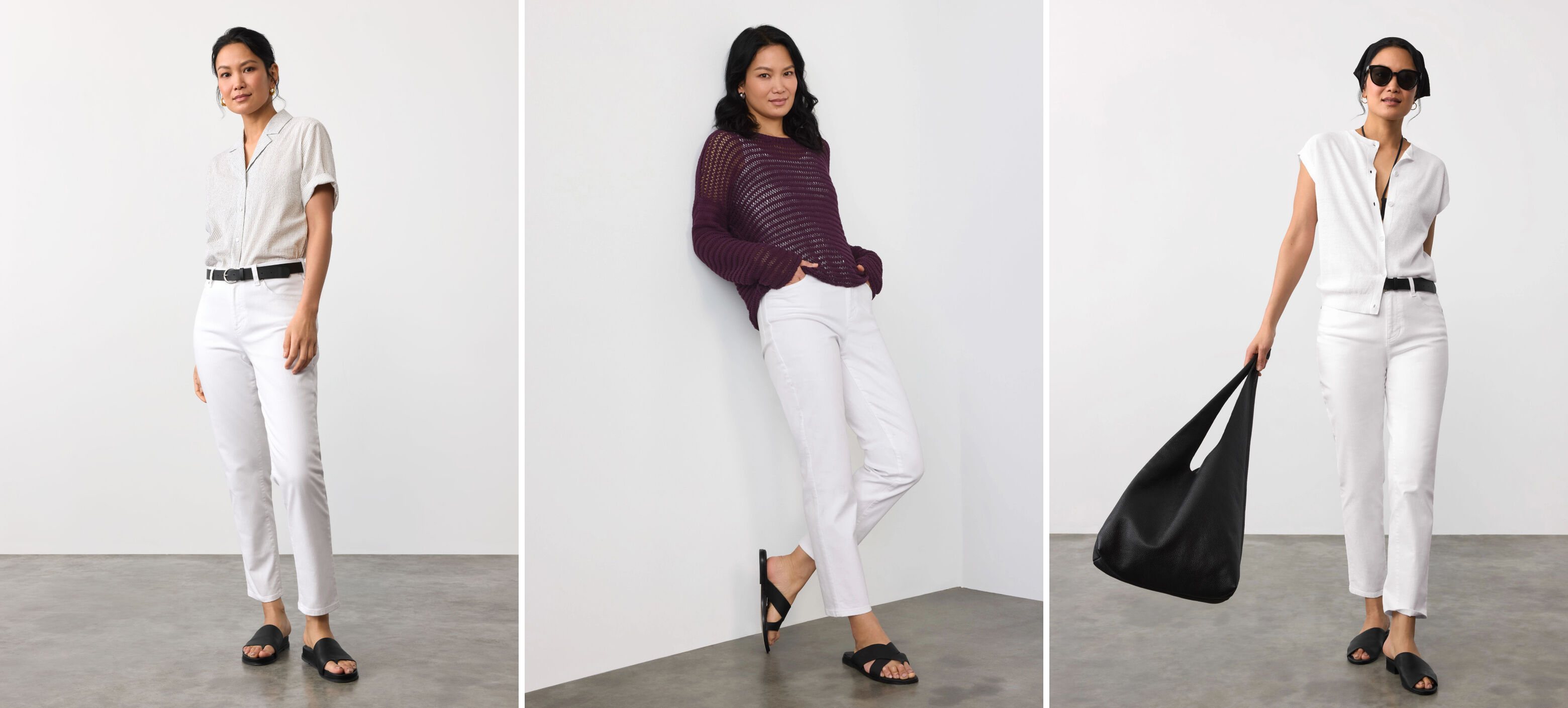 Garment Dyed Organic Cotton Denim Slim Jean