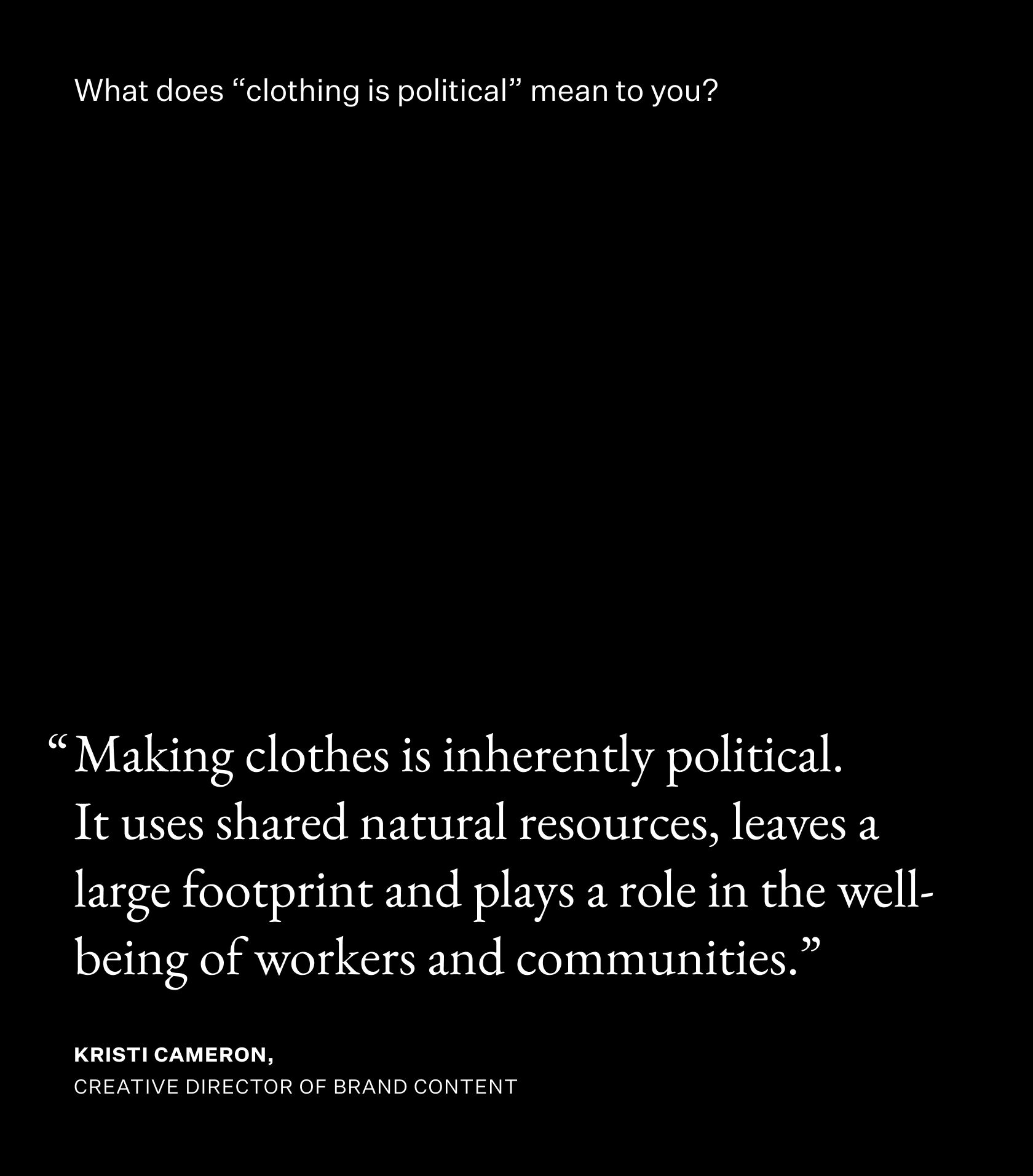 Making clothes is inherently political infographic. Making clothes is inherently political infographic.