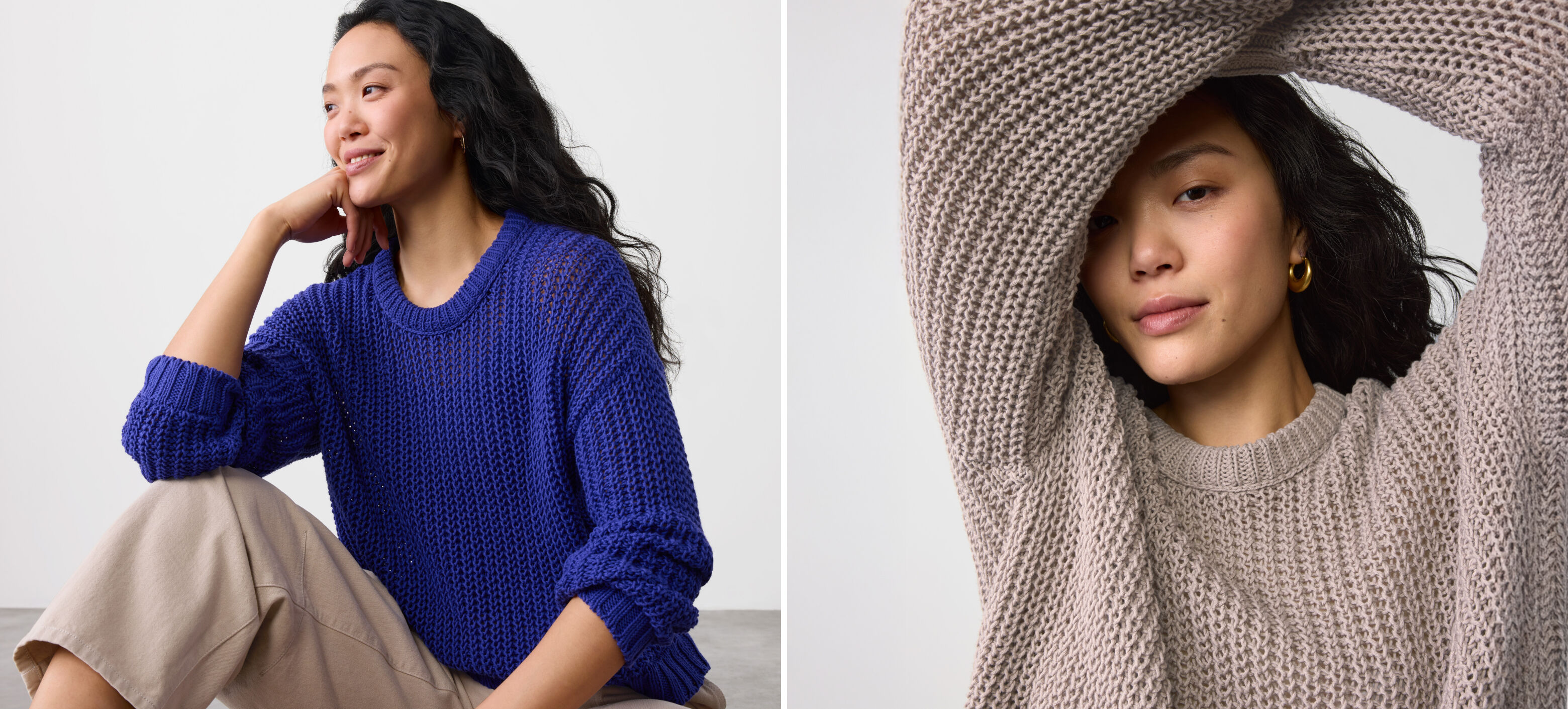 Peruvian Organic Cotton Cord Crew Neck Top Peruvian Organic Cotton Cord Crew Neck Top