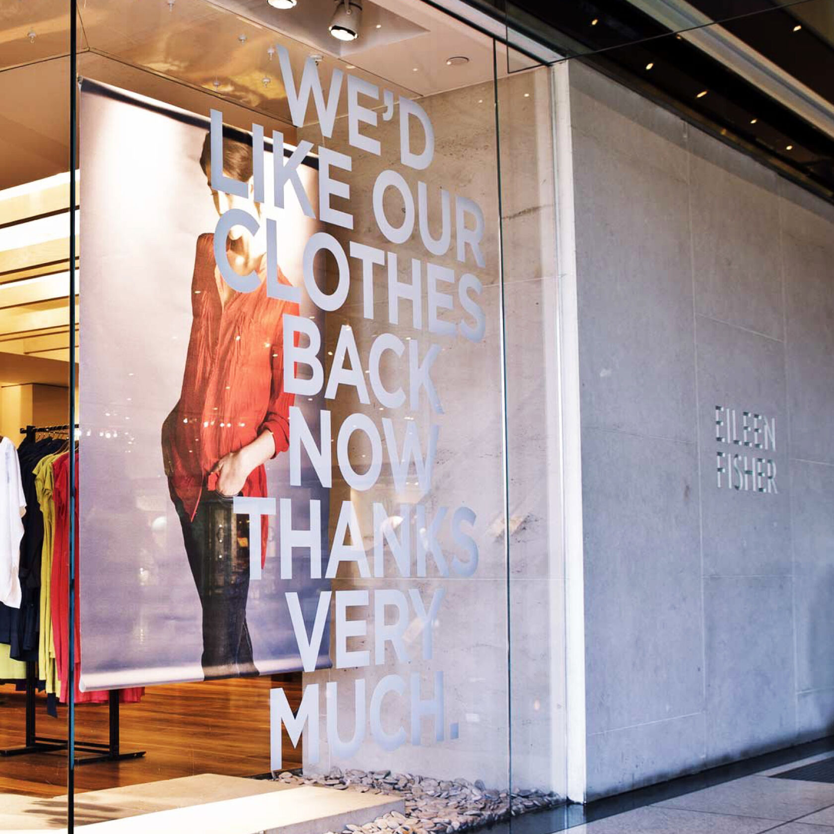 EILEEN FISHER Renew marketing campaign. EILEEN FISHER Renew marketing campaign.