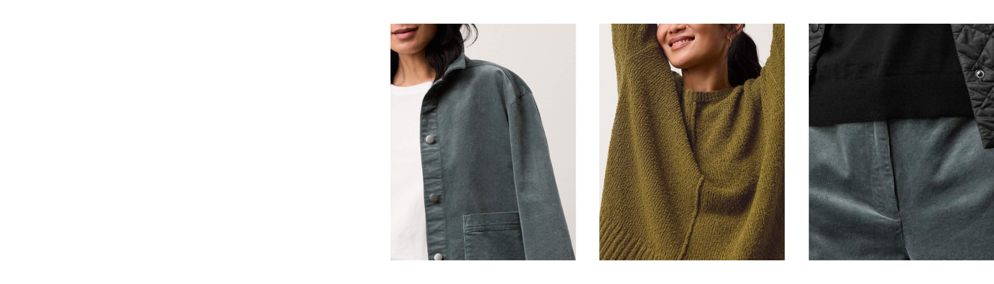 Organic Cotton Stretch Corduroy Jacket