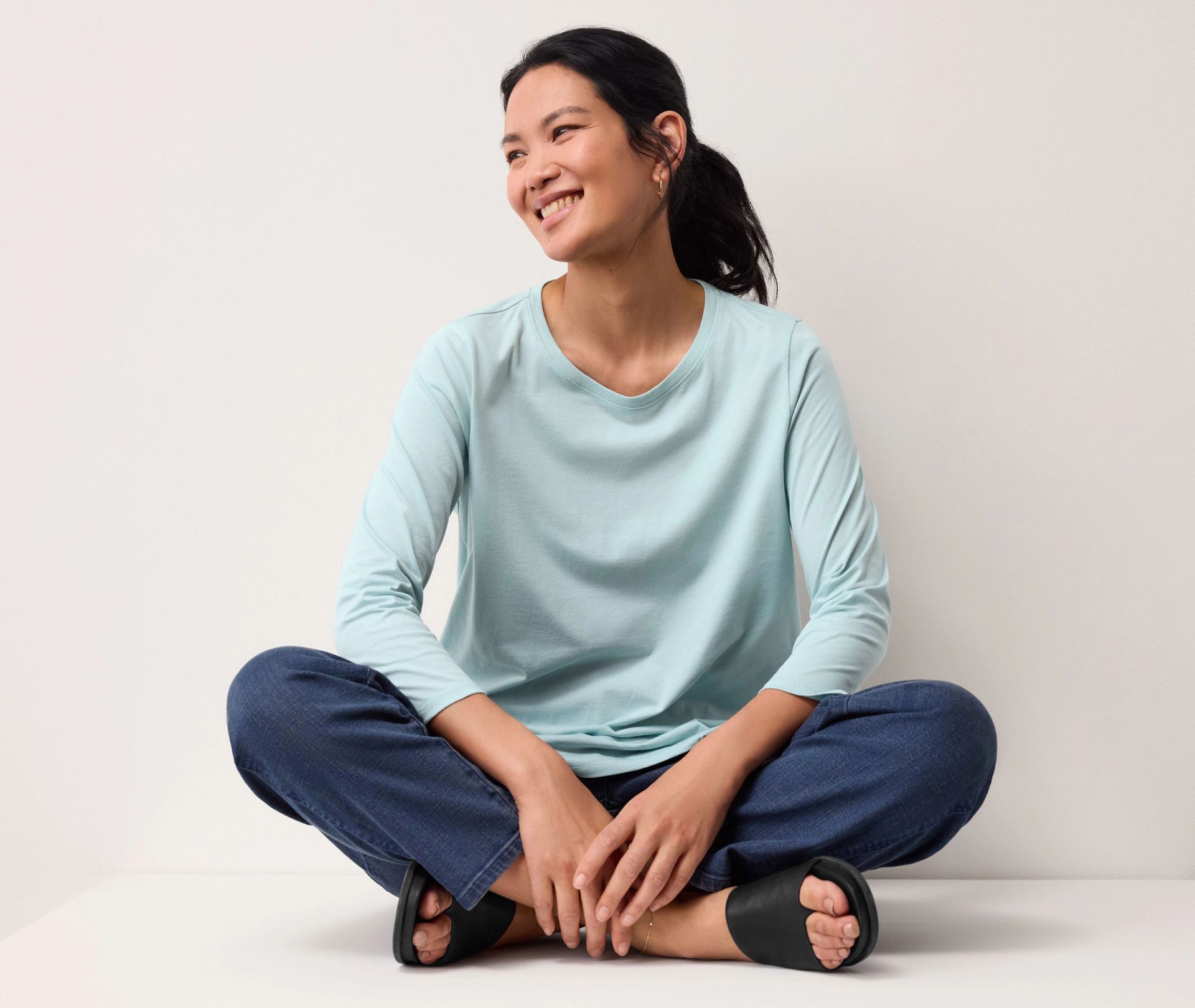 Organic Pima Cotton Jersey Tee