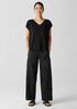 Organic Linen Wide-Leg Trouser Pant