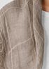 Organic Linen Cotton Squares Scarf