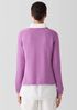 Peruvian Cotton Blend Crew Neck Top