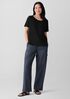 Organic Cotton Slubby Jersey Pocket Tee