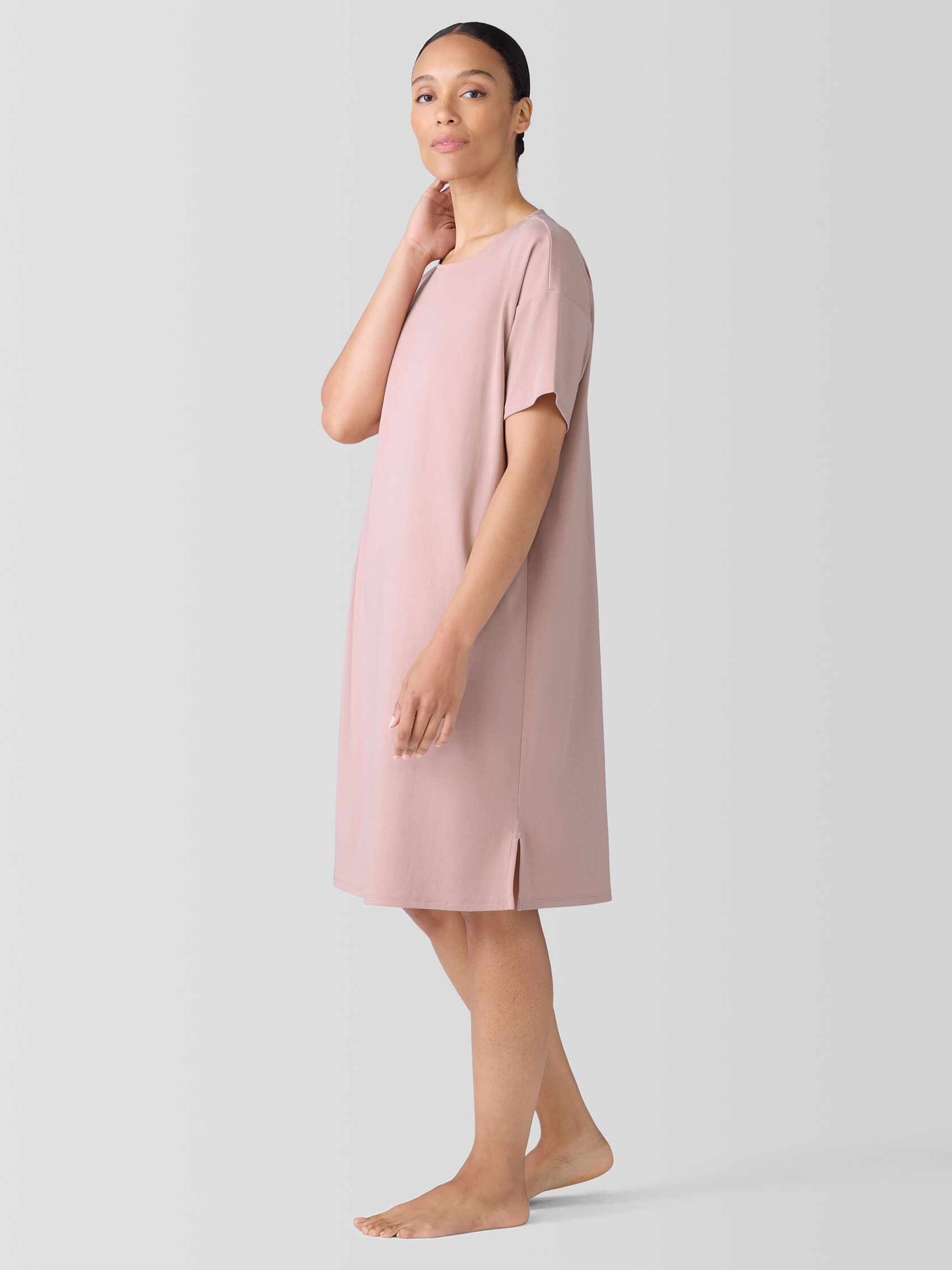 Organic Cotton Interlock Sleep Dress
