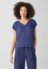 Organic Linen Jersey V-Neck Tee
