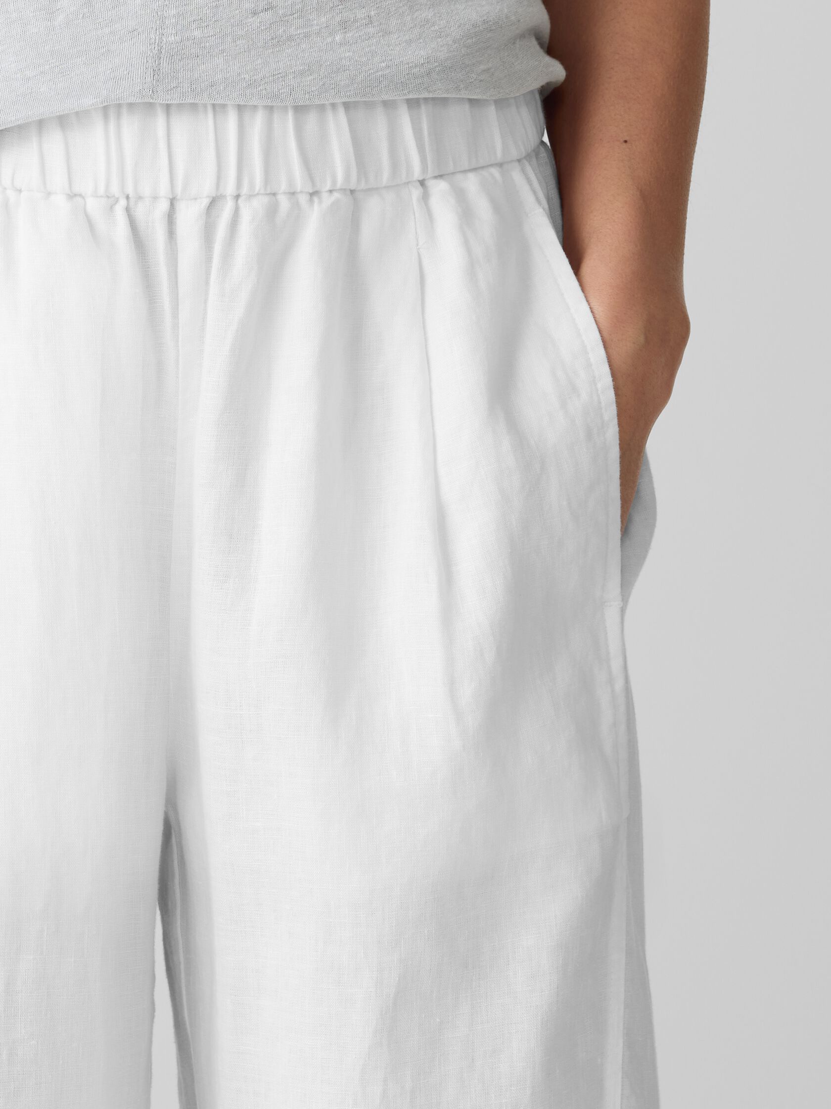 Organic Linen Lantern Pant