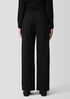 Washable Flex Ponte Wide Trouser Pant
