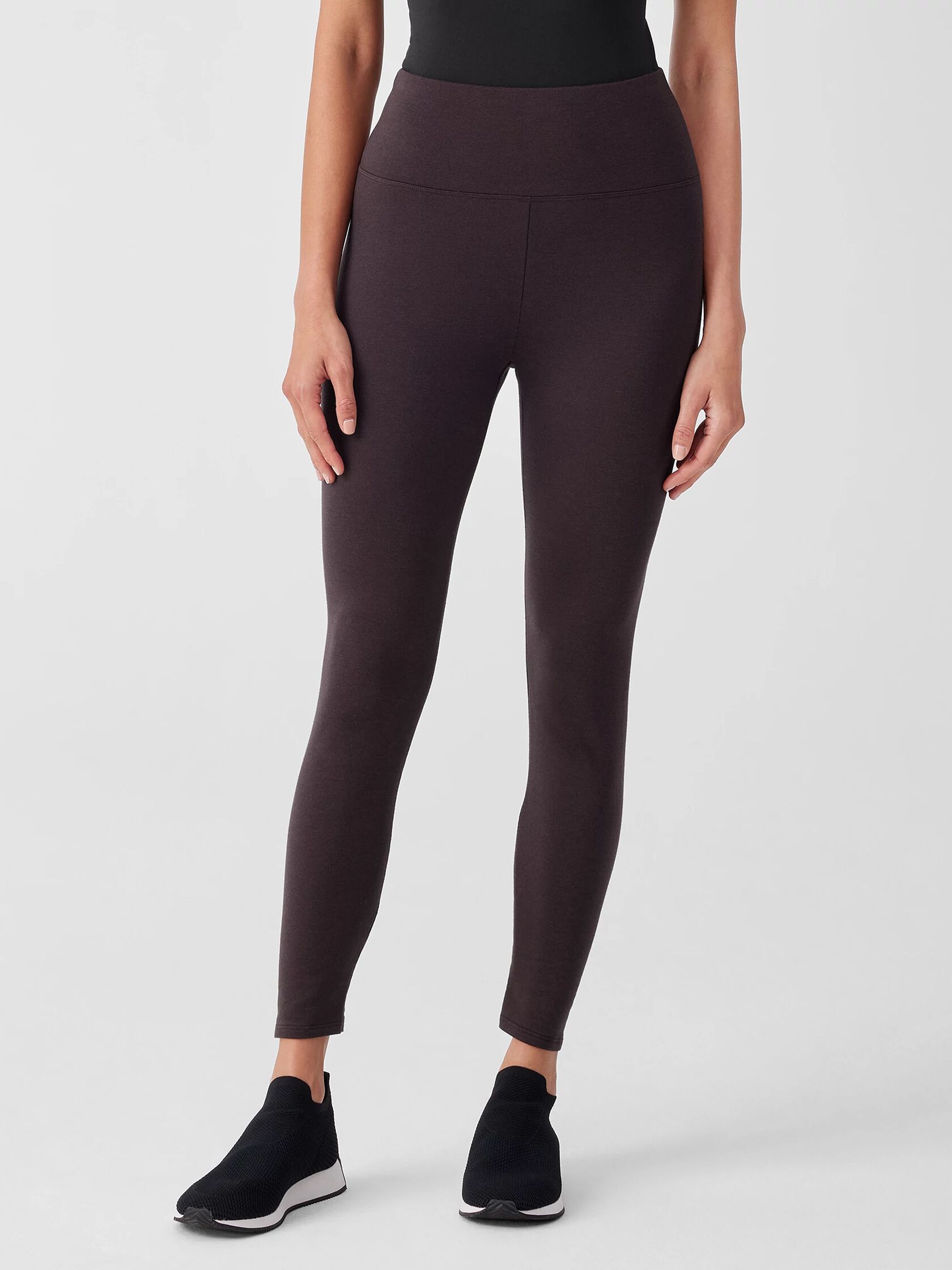Cozy Brushed Terry Hug High-Waisted Leggings
