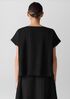 Organic Cotton Voile Box Square Top