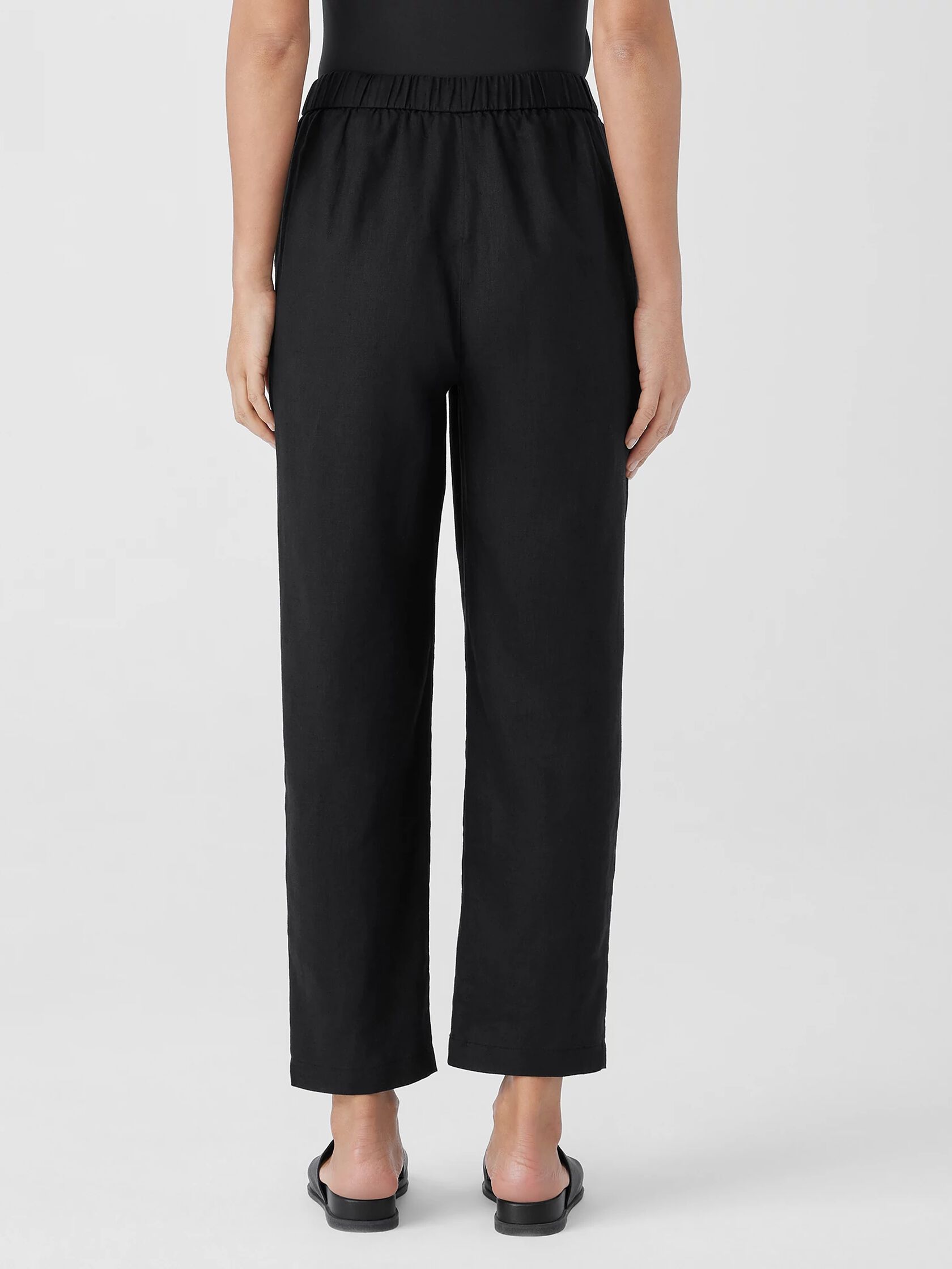 Organic Linen Tapered Pant