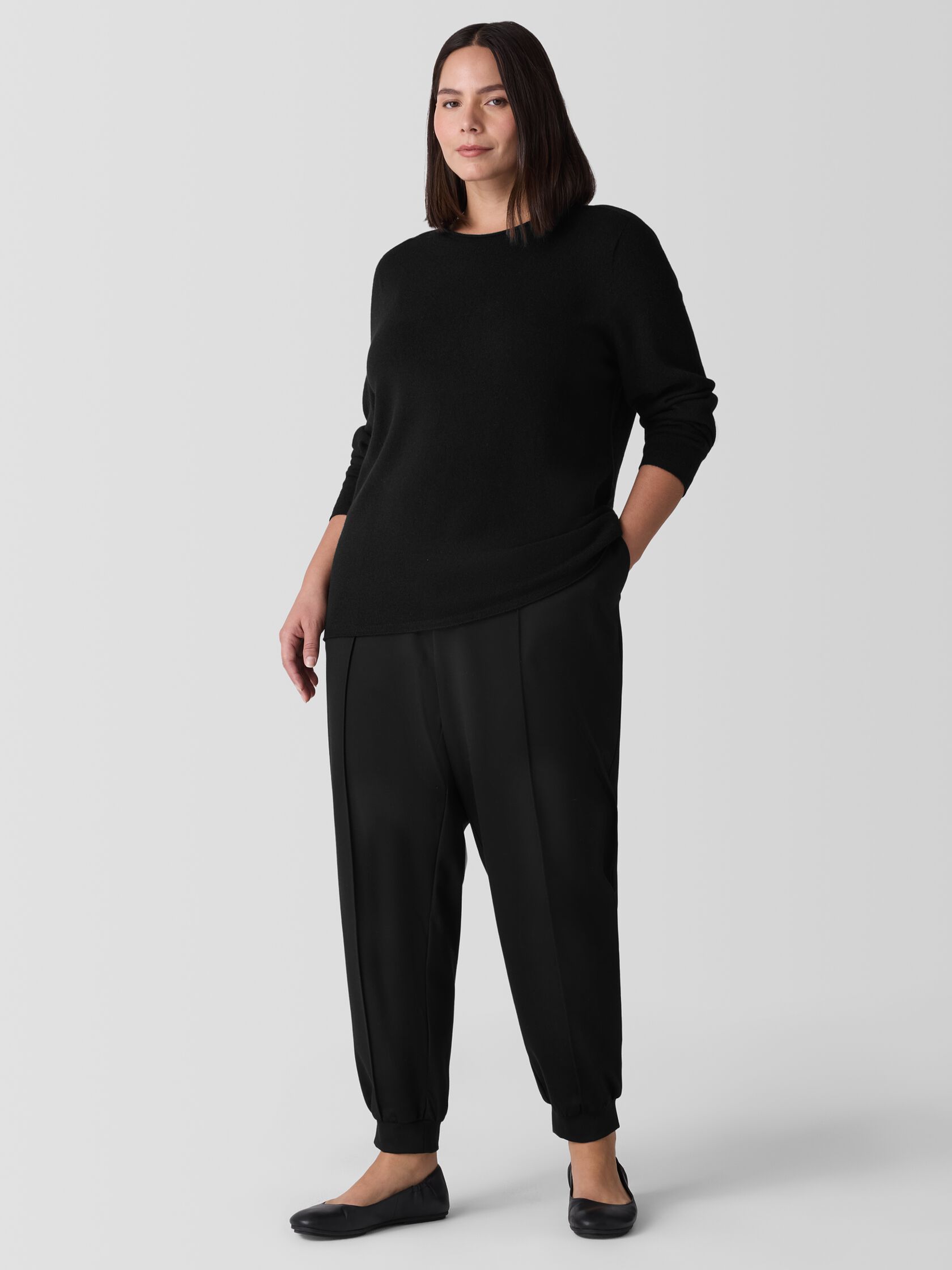 Lightweight Ponte Jogger Pant