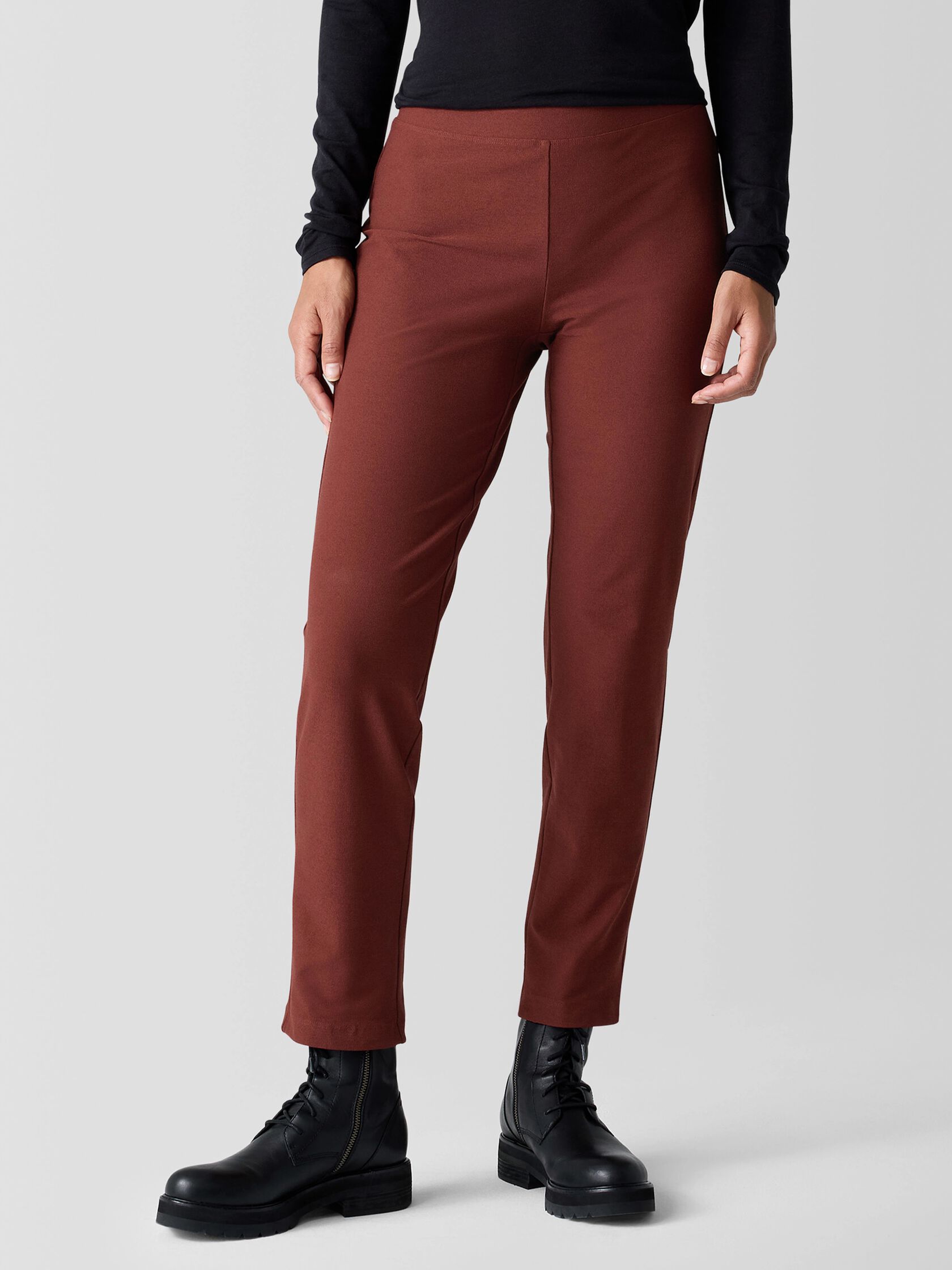 Washable Stretch Crepe Pant