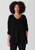 Organic Cotton Chenille V-Neck Top