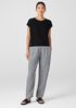 Organic Linen Cotton Square Top