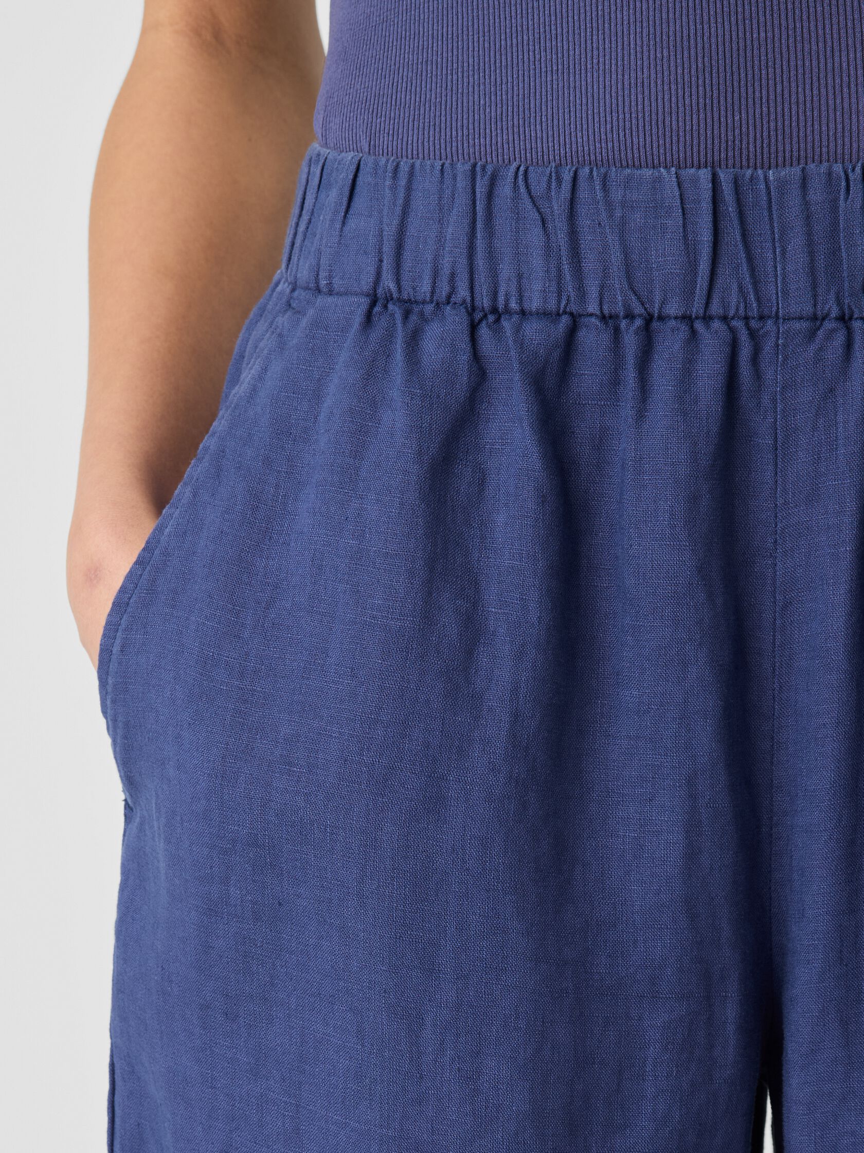 Organic Linen Wide-Leg Pant