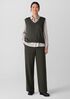 Superfine Merino Vest in Regenerative Wool