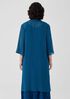 Sheer Silk Georgette High Collar Jacket
