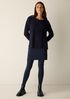 Stretch Jersey Knit Skirted Legging