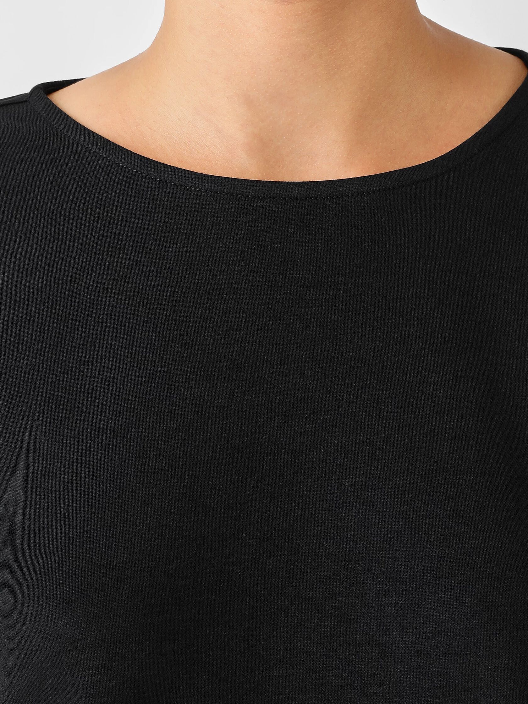 Cozy Organic Cotton Interlock Box-Top