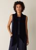 Velvet Double Tie Scarf