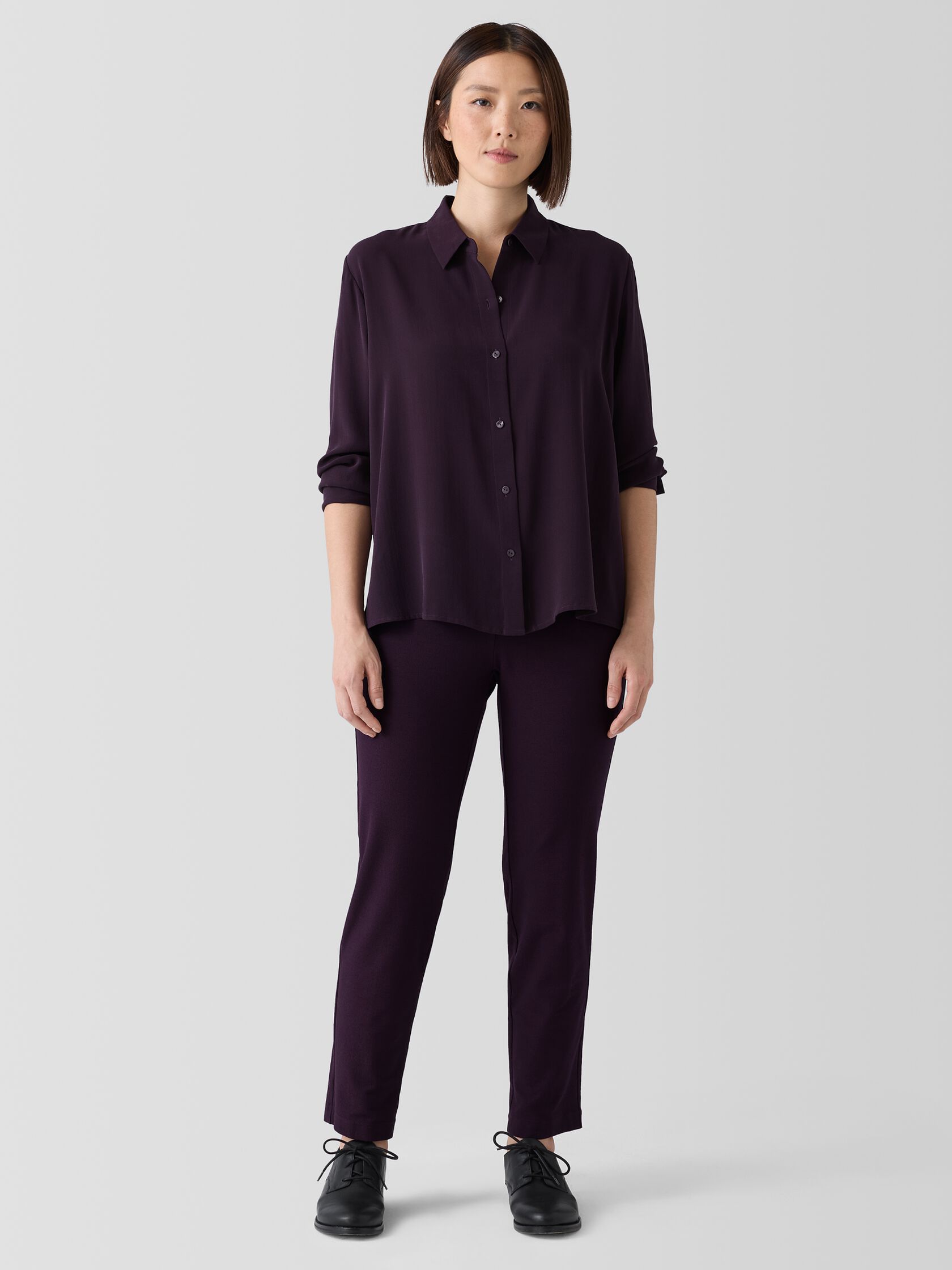 Washable Stretch Crepe Pant