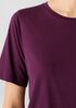 Organic Pima Cotton Jersey Round Neck Tee
