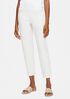 System Washable Stretch Crepe Slim Ankle Pant
