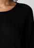 Peruvian Cotton Blend Crew Neck Top