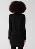 Fine Stretch Jersey Knit Bateau Neck Top