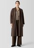 Lightweight Boiled Wool Icon Coat in Regenerative Wool