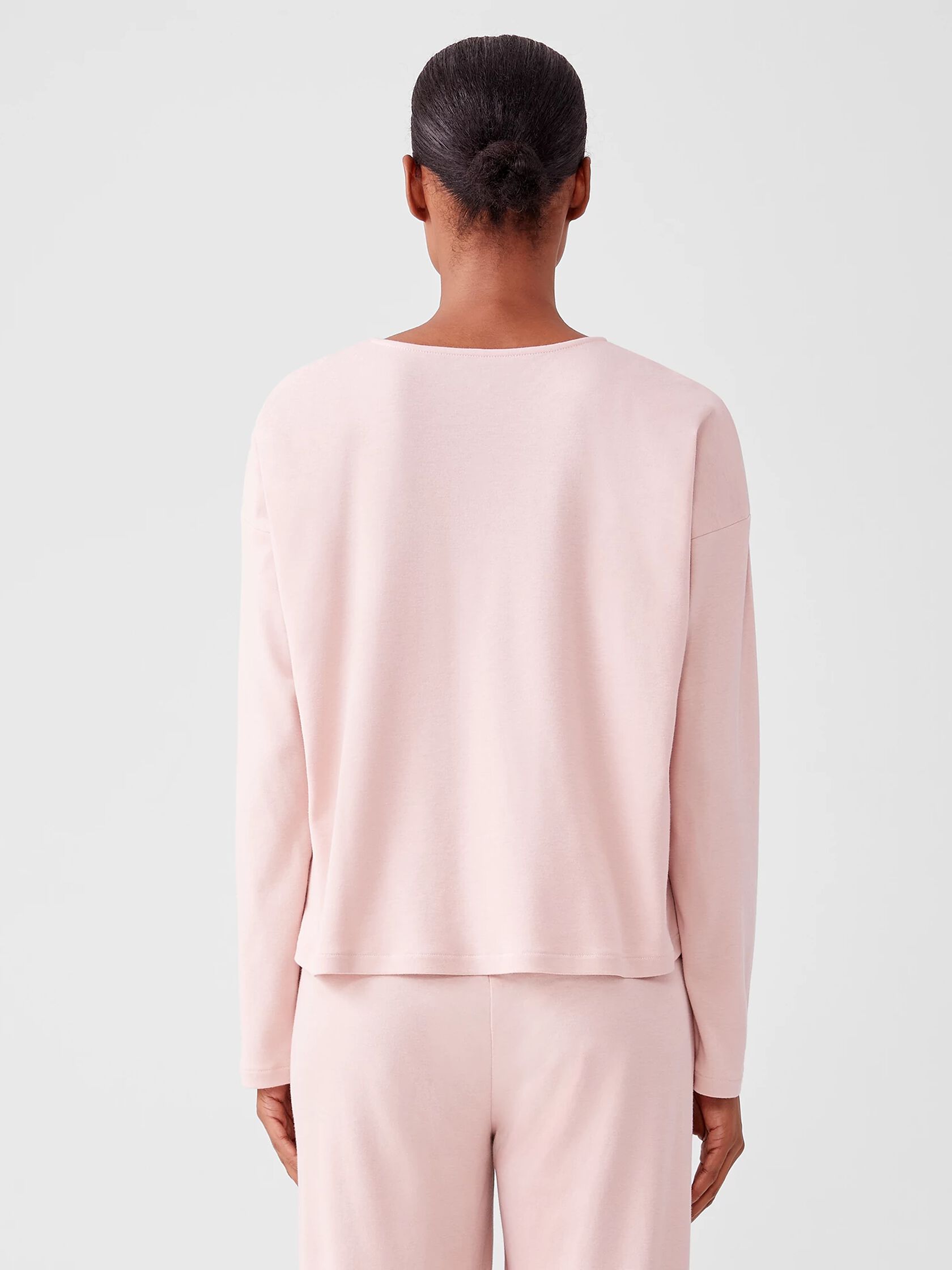 Cozy Organic Cotton Interlock Box-Top