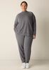 Cozy Brushed Terry Hug Mock Neck Top