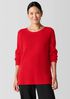 Merino Crew Neck Top in Regenerative Wool