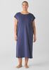 Organic Cotton Interlock Ballet Neck Sleep Dress