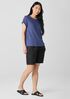 Organic Linen Jersey Crew Neck Tee