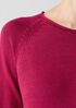 Peruvian Cotton Blend Crew Neck Top