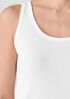 Organic Cotton Stretch Rib Scoop Neck Tank