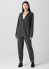Garment-Dyed Terry Long Cardigan