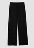 Washable Stretch Crepe Wide-Leg Pant