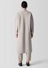 Lightweight Boiled Wool Icon Coat in Regenerative Wool