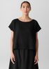 Organic Cotton Voile Box Square Top