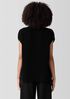 Cotton Fluff Crew Neck Vest
