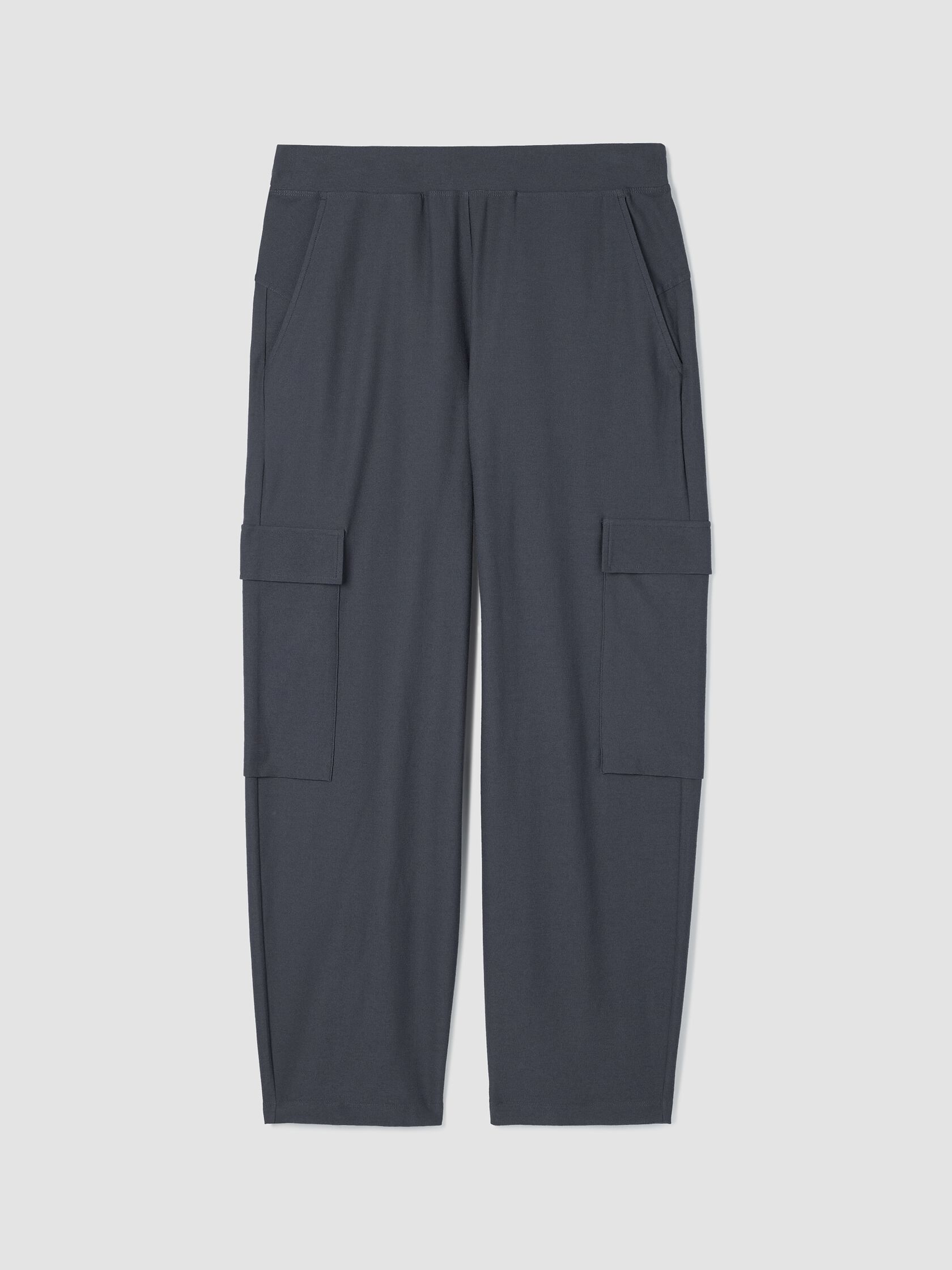 Washable Stretch Crepe Cargo Pant