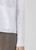 Organic Linen Cotton Slub Box-Top