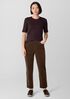 Organic Cotton Stretch Corduroy Straight Pant