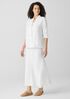 Organic Linen High Collar Jacket